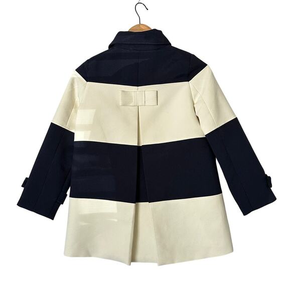 Kate Spade Blazer Rugby Striped Jacket Size 8 Nautical Classic - Picture 2 of 11